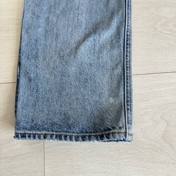 Aritzia Denim Forum Joni High Rise Loose High-waisted Size 27Jeans 29 Length - Picture 10 of 10
